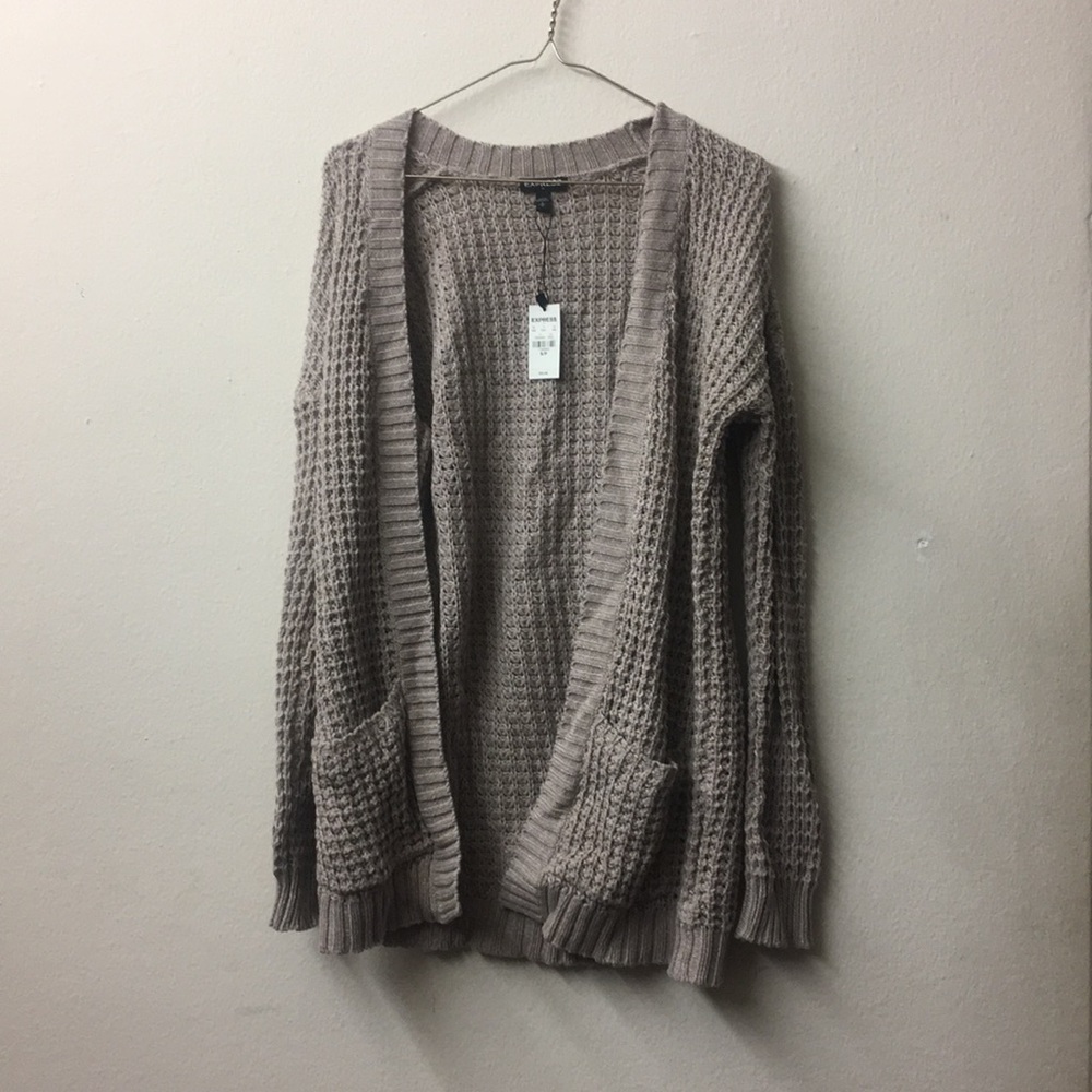 100% new Express cardigan